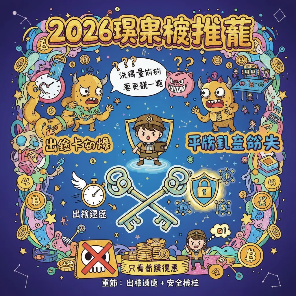 2026娛樂城推薦：怎麼挑選出金速度快又安全的平臺？