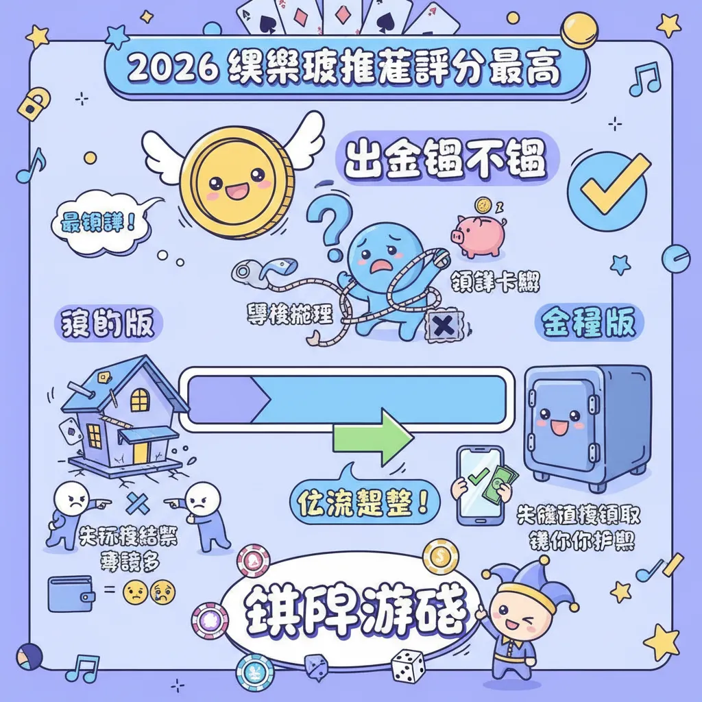 娛樂城推薦評分最高：怎麼挑選出金穩定的現金版？