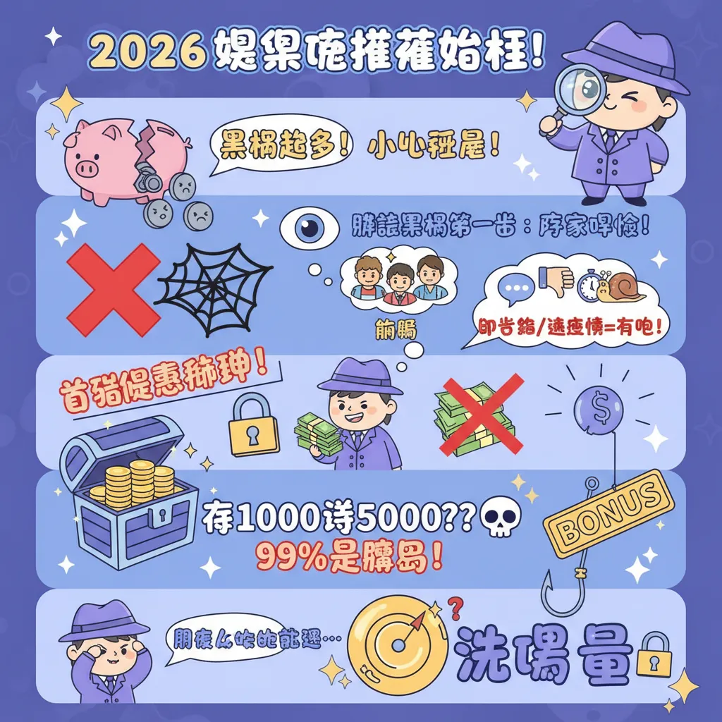 2026娛樂城推薦：如何辨識黑網並確保快速出金與金流安全