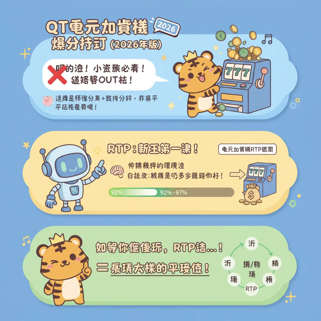 掌握QT電子老虎機爆分技巧與RTP中獎機率分析